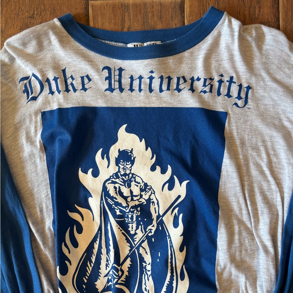 Vintage 1993 Duke University Longsleeve - Picture 2 of 4